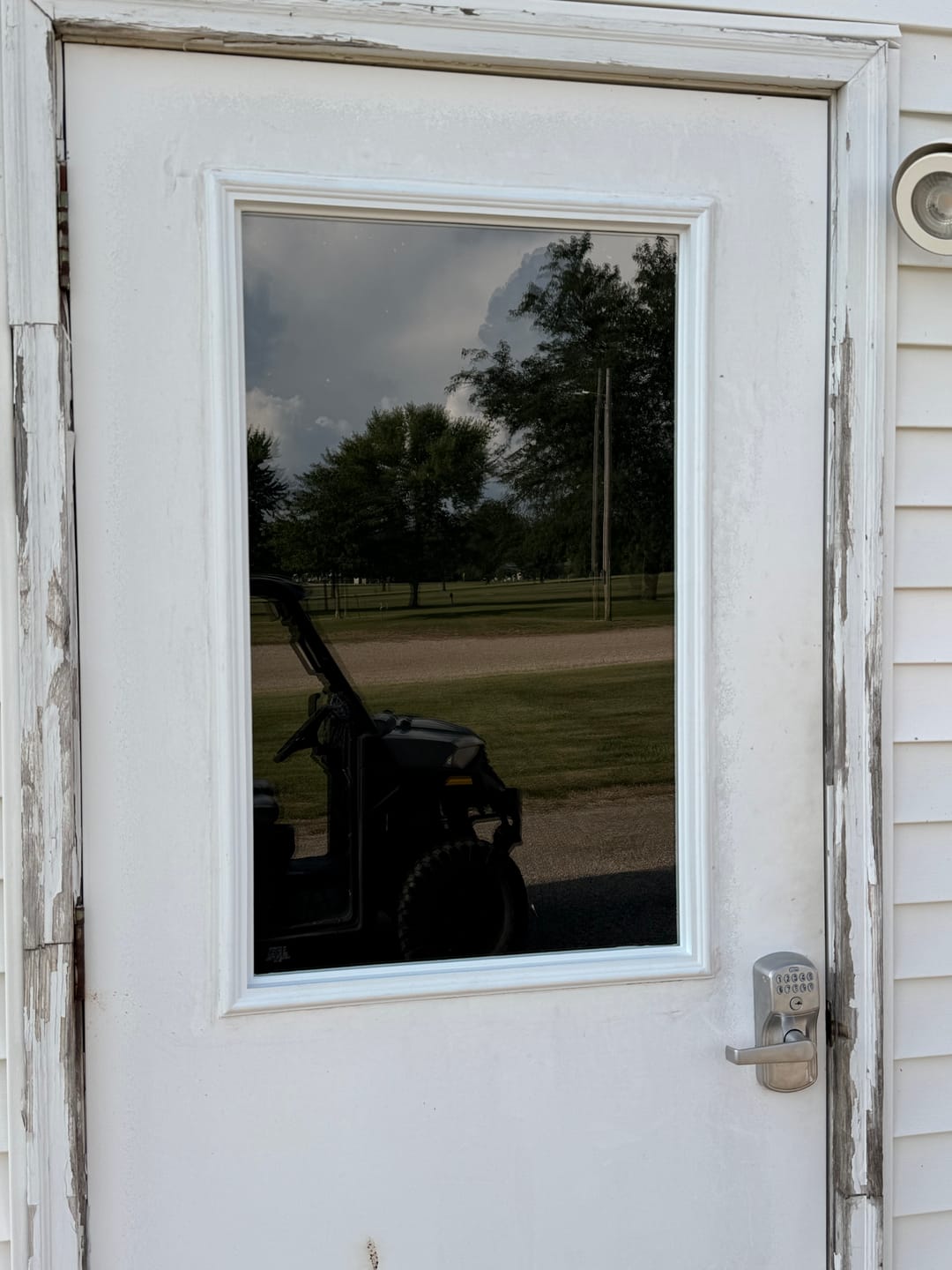 Customer photo review of Clear 1 Lite Glass and Frame Kit (Half Lite)