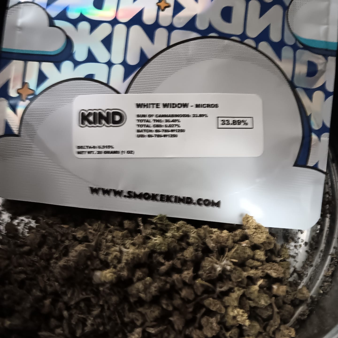 Customer photo review of White Widow MICROS - 28 Grams - Hybrid