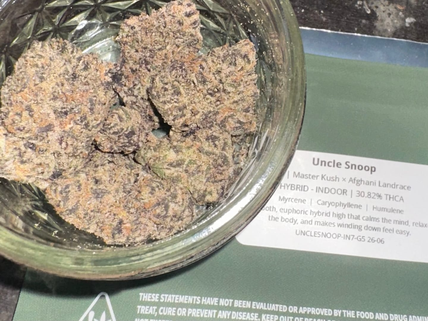 Customer photo review of Uncle Snoop