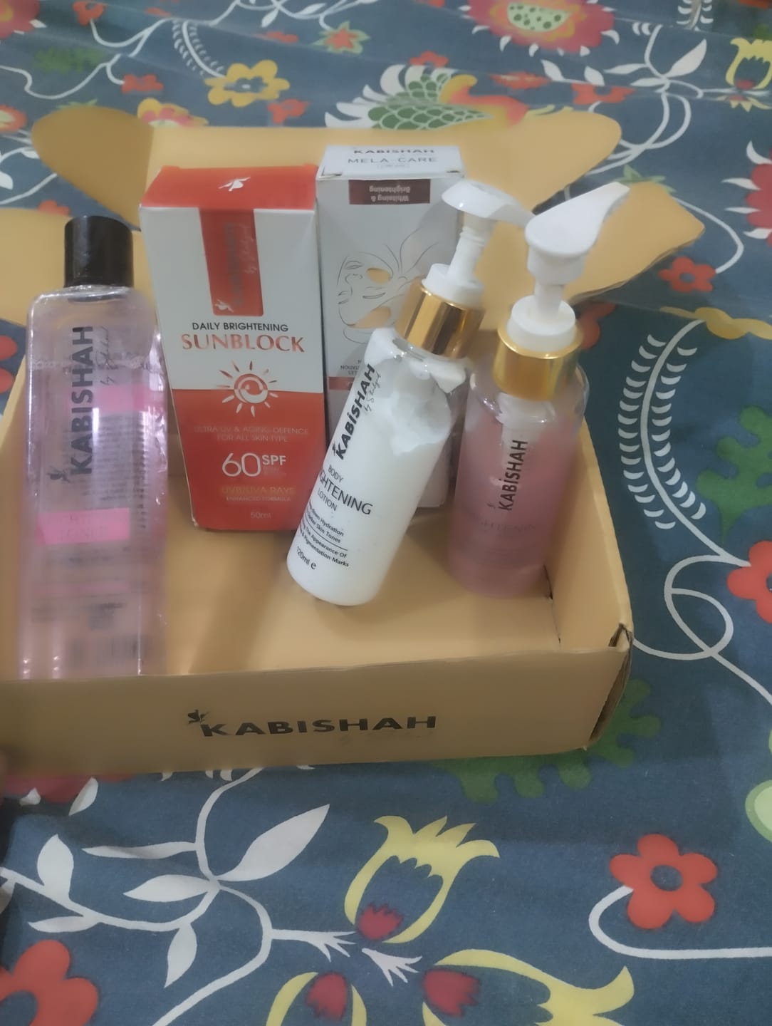 Customer photo review of Flawless Glow Kit