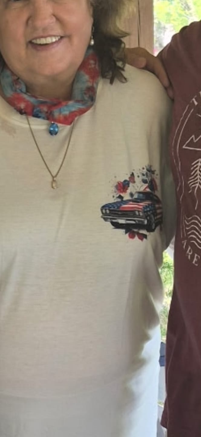 Customer photo review of I BELIEVE THERE ARE ANGELS AMONG US BUTTERFLY FLAG ALL OVER PRINT - TLNZ1007232