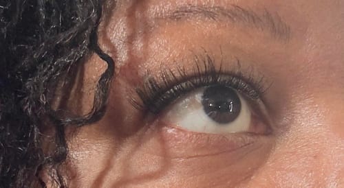 Customer photo review of IVY Lash Clusters