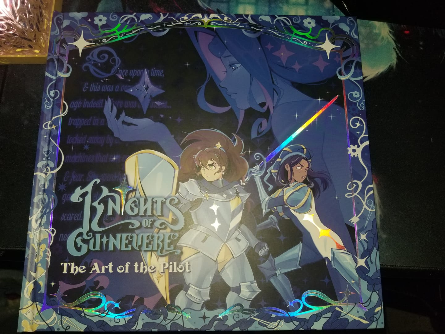 Customer photo review of Art of the Pilot Book - Knights of Guinevere