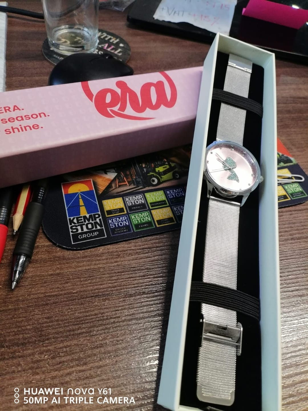 Customer photo review of Gold ERA Signature Cuff Bracelet