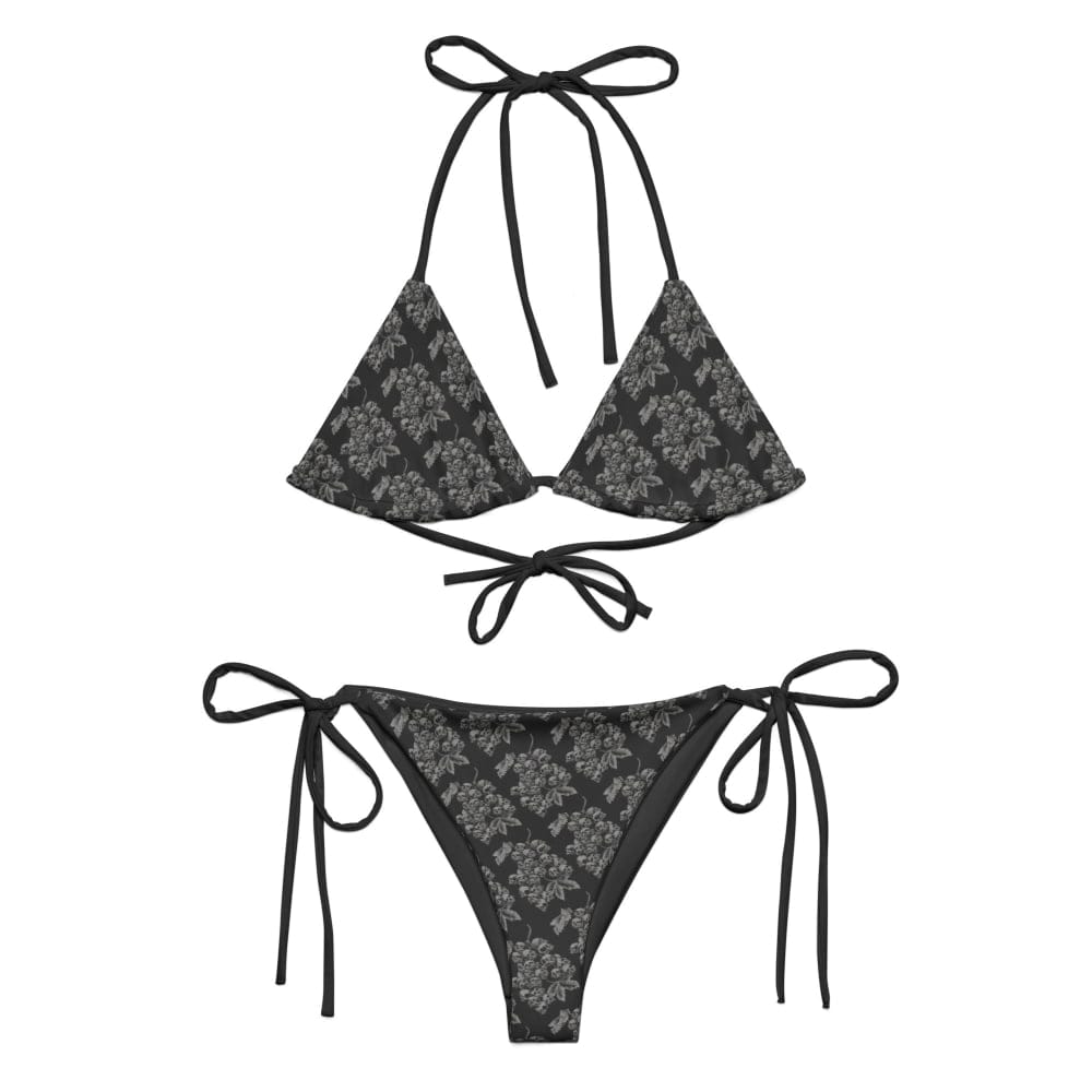 Customer photo review of Full-Set "Stone Harvest" String Gothic Bikini - Alternative Bikinis & Gothic Swimwear