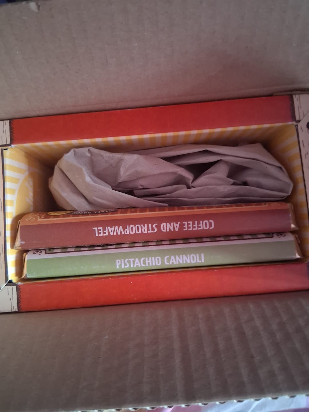 Customer photo review of Coffee and Stroopwafel Bizarre Bar 145g