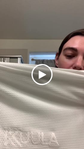 Customer video review of DreamCare Laundry Bag