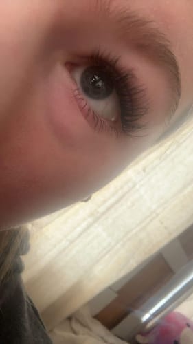 Customer photo review of IVY Lash Clusters