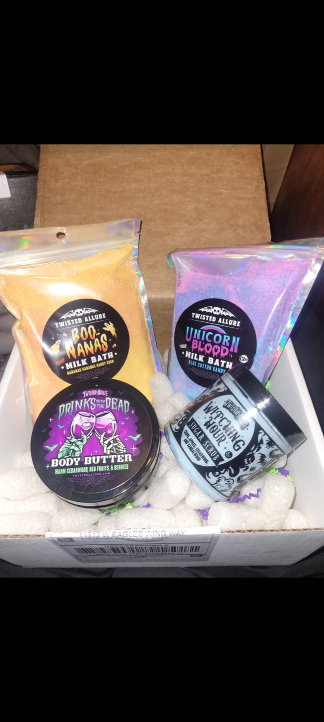 Customer photo review of The Witching Hour Sugar Scrub