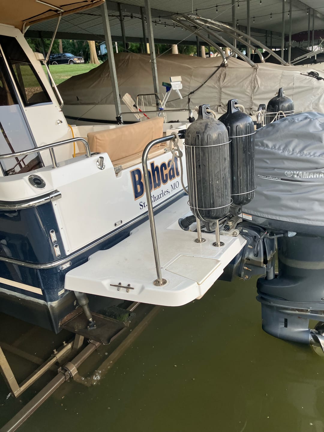 Customer photo review of Boat Fender Holder TFR-230