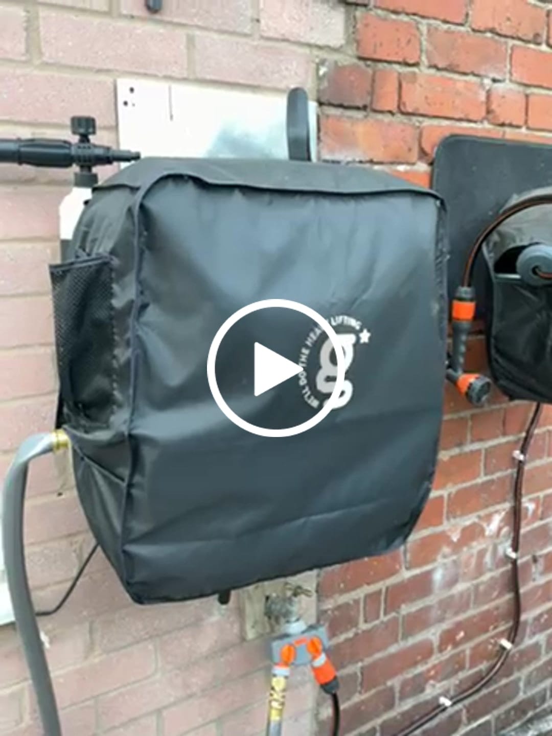 Customer video review of Grandfalls Retractable Pressure Washer Cover