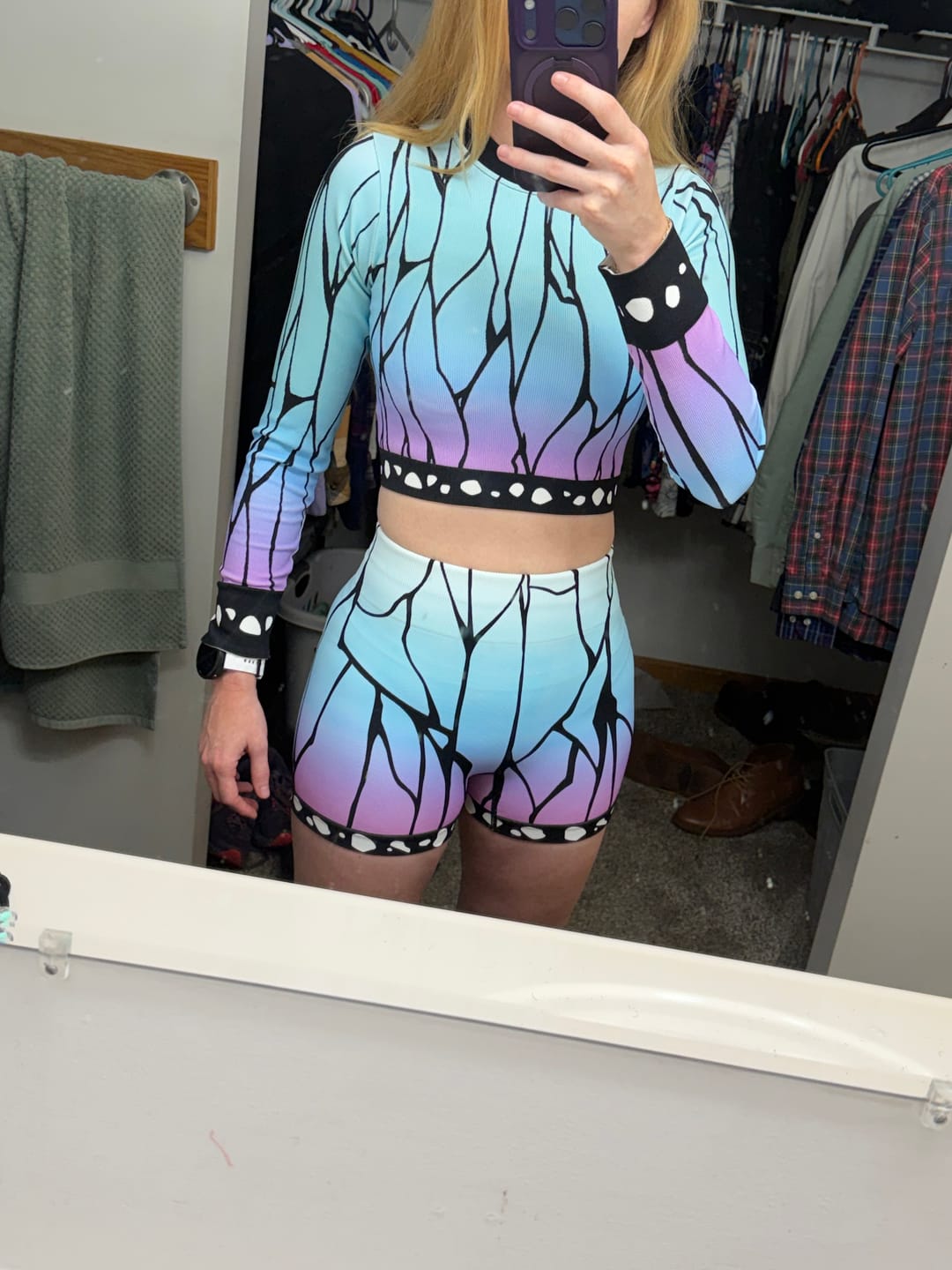 Customer photo review of Butterfly Compression Top