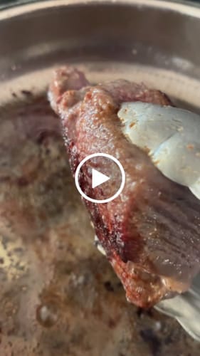Customer photo review of Nonna's Kitchen - Hand Hammered Titanium Pan