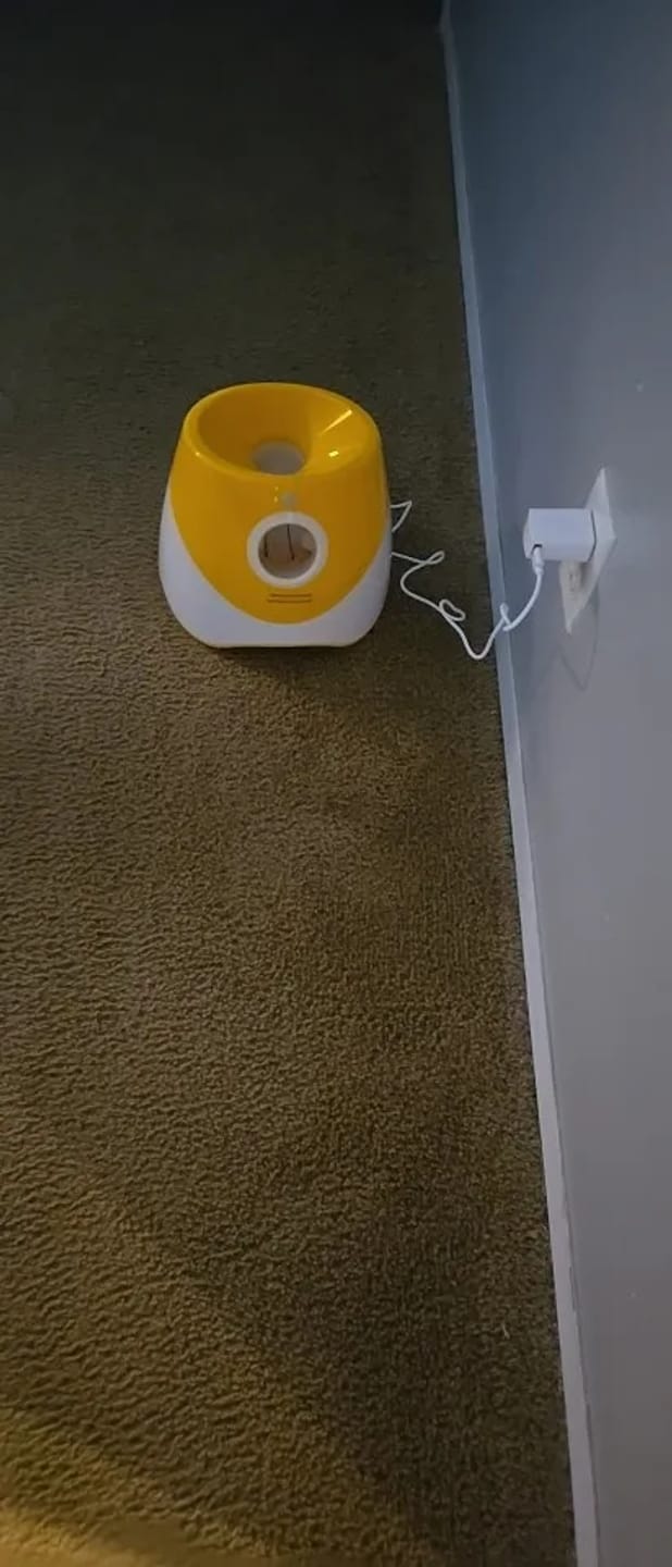 Customer photo review of Jirah Automatic Dog Ball Launcher™