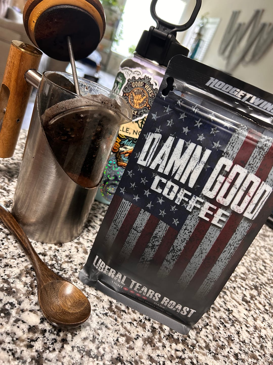 Customer photo review of Damn Good™ Coffee - Liberal Tears Roast - (10oz)