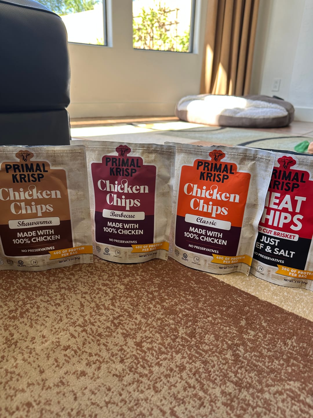 Customer photo review of BBQ CHICKEN (2 oz)
