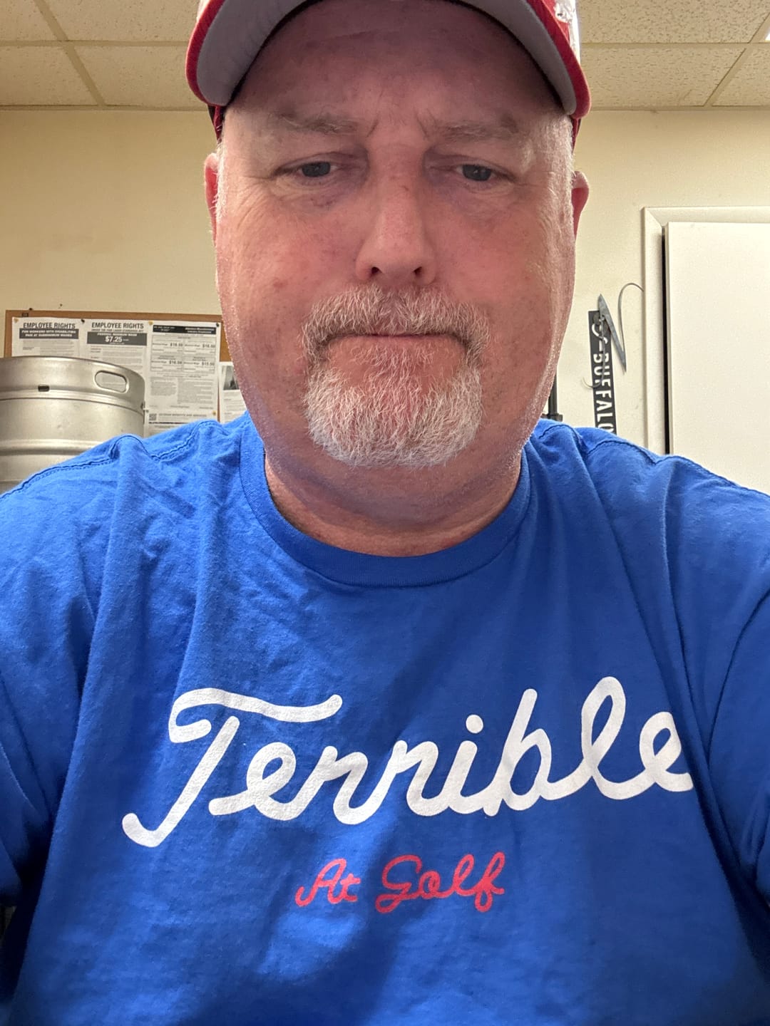Customer photo review of Terrible Tee
