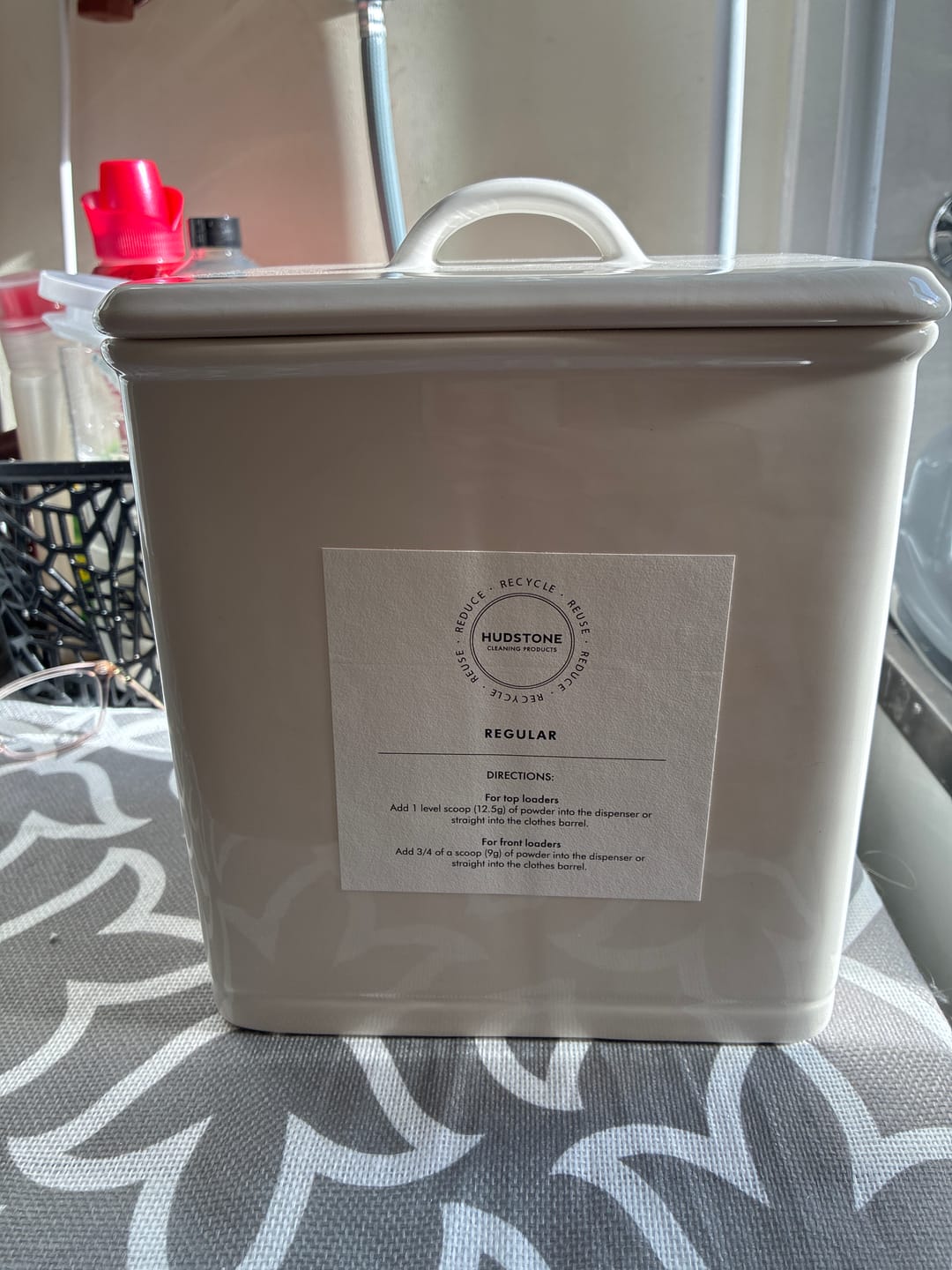 Customer photo review of Jar Labels