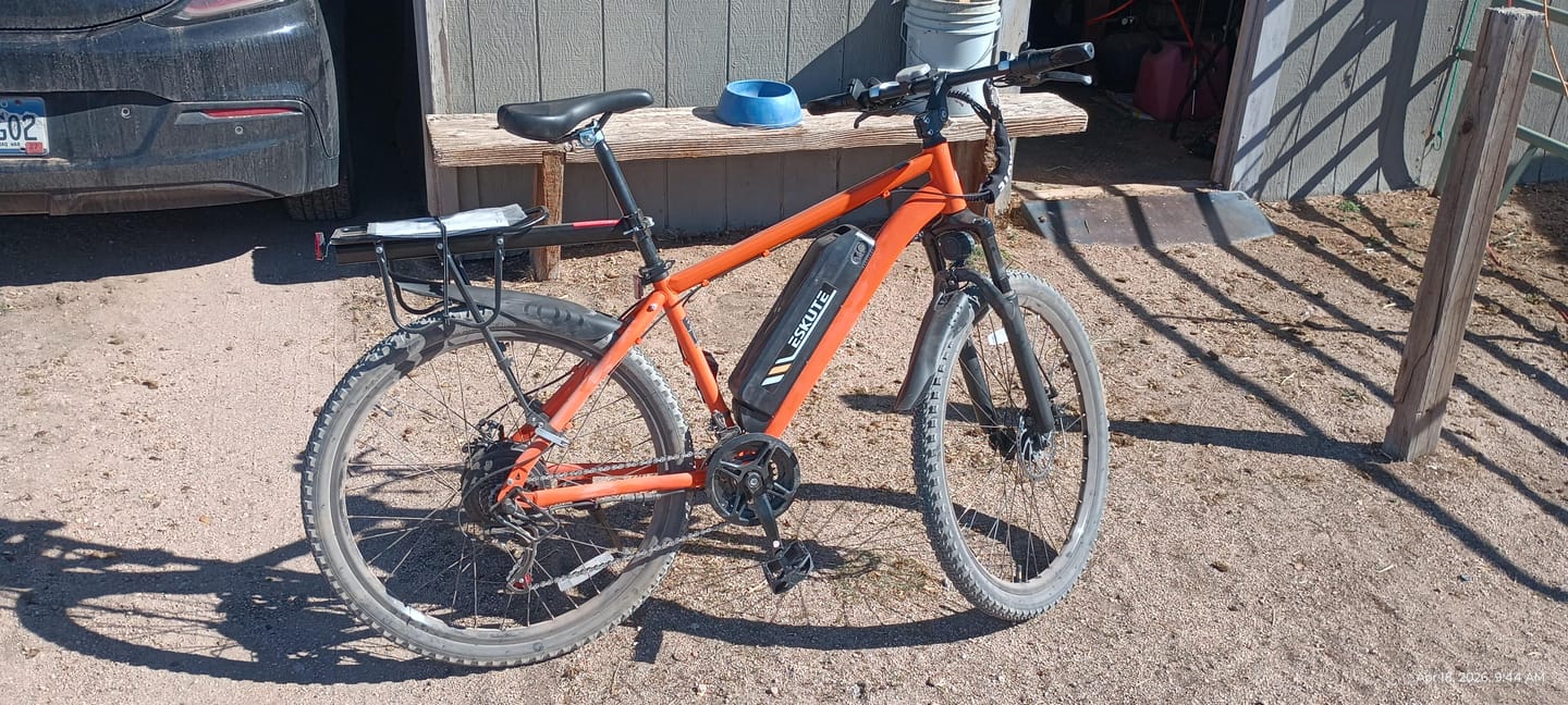 Customer photo review of Eskute® M200 Plus 27.5" Mountain Electric Bike