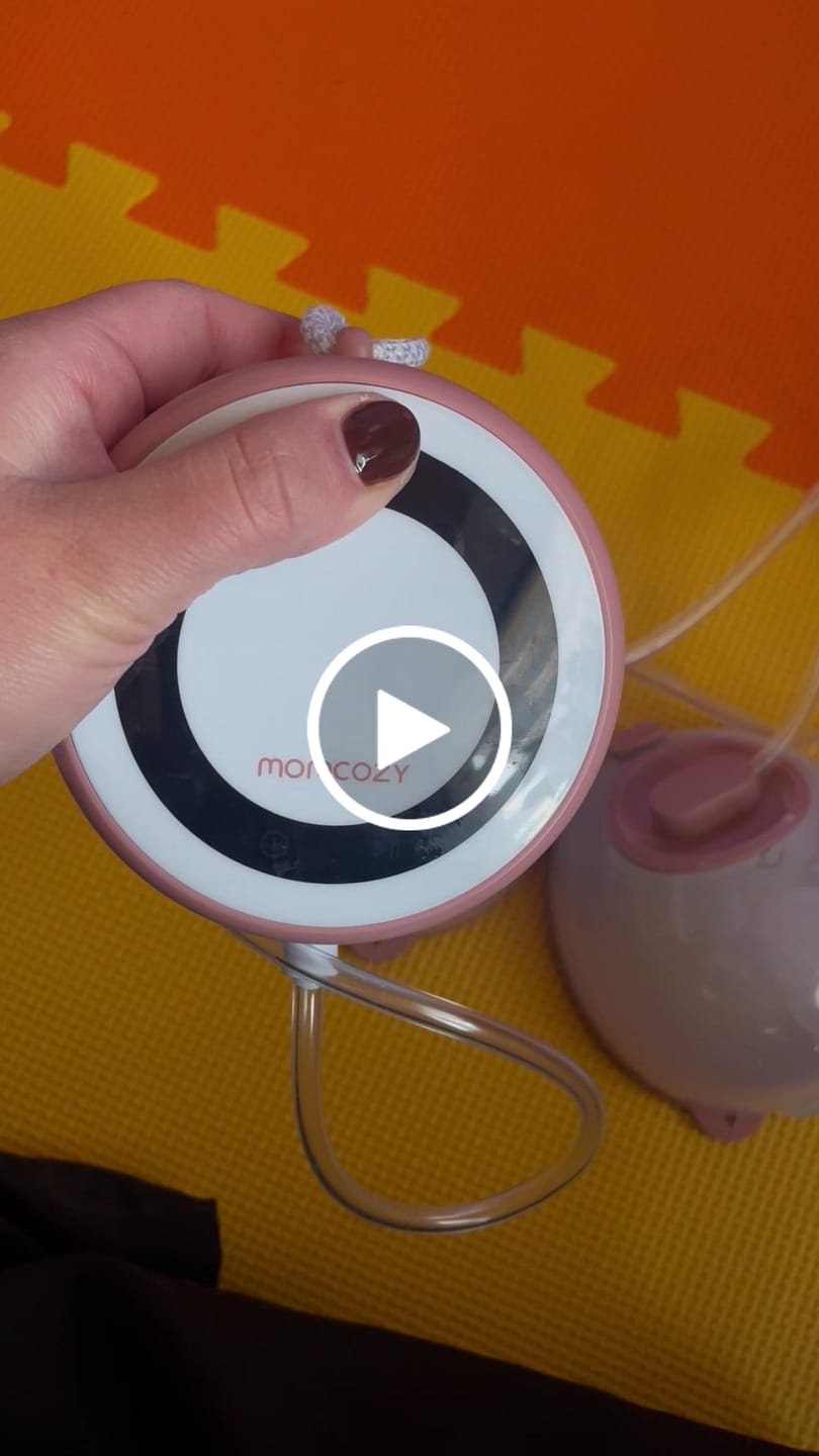 Customer video review of Extractor de Leche de Grado Hospitalario Doble V1 Pro - Momcozy