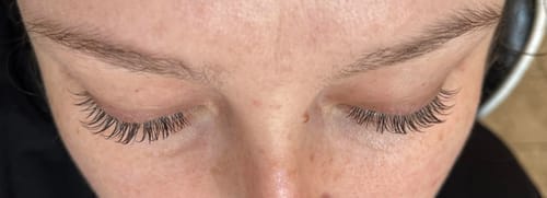 Customer photo review of IVY Lash Clusters