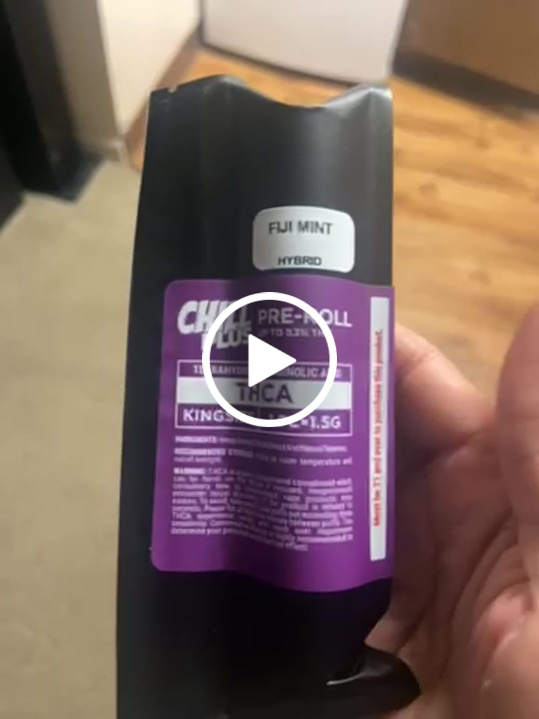 Customer video review of Fiji Mint - Hybrid 1.5g Pre-Roll