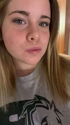 Customer photo review of IVY Lash Clusters