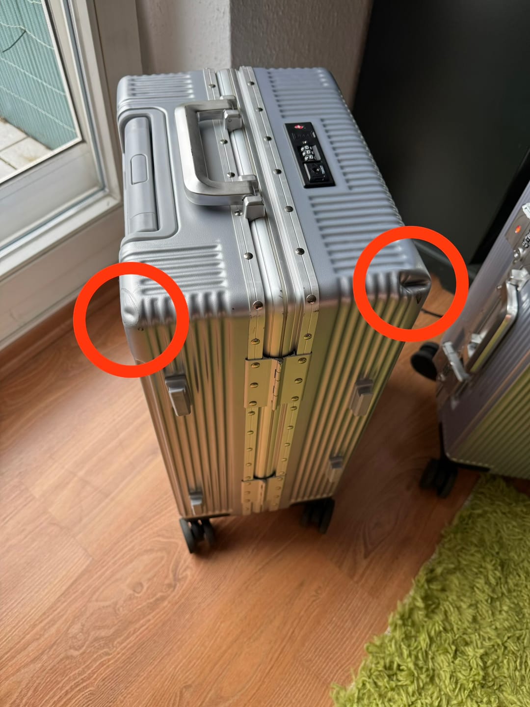 Customer photo review of Hartschalen-Handgepäckkoffer – Manhattan Pro