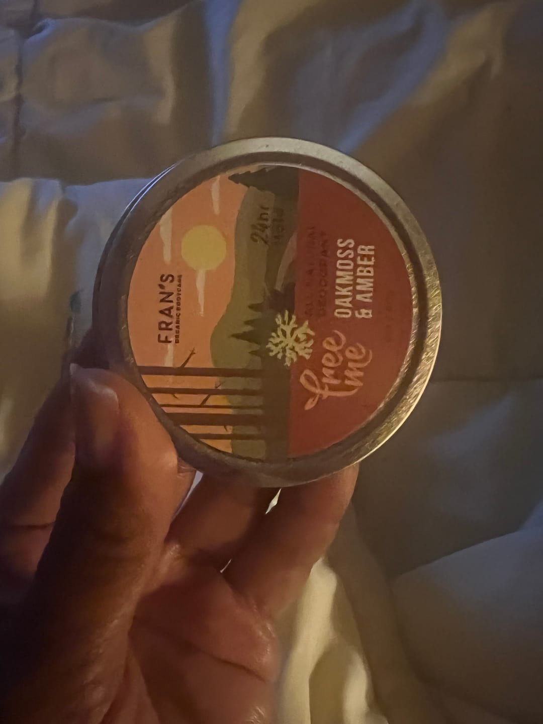 Customer photo review of FreeMe All Natural Deodorant