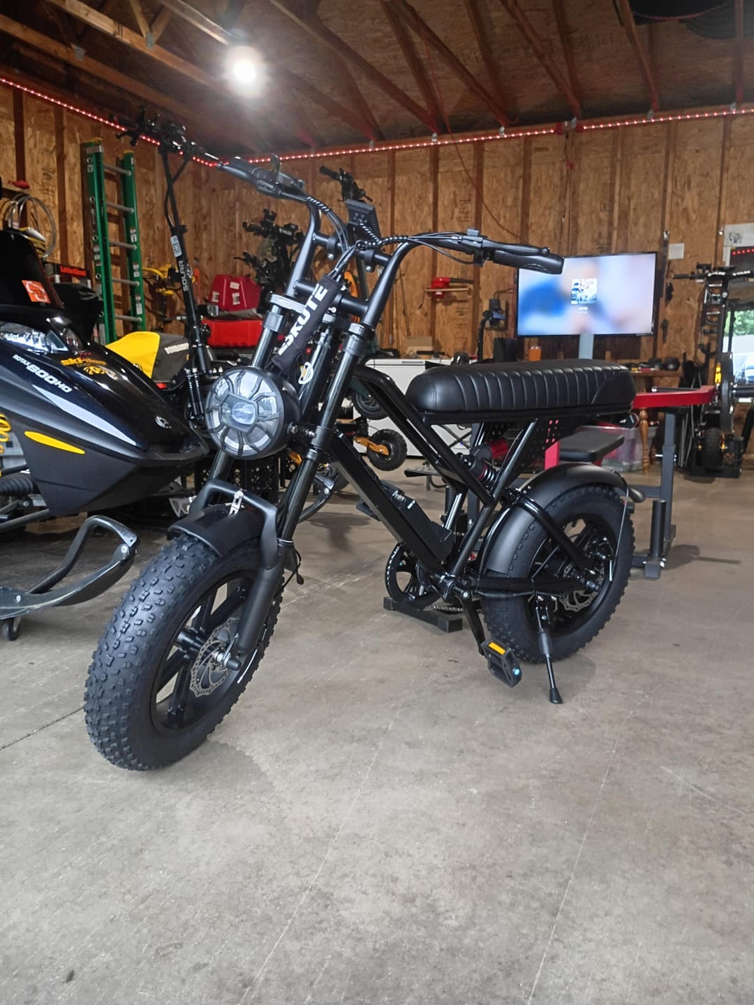 Customer photo review of Eskute® V100 16*4.0" Electric Bike for Kids&Teens
