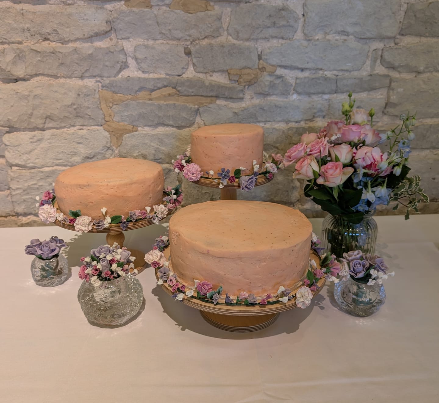 Customer photo review of The Original Scandinavian Birch Cake Stand