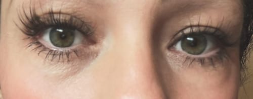 Customer photo review of IVY Lash Clusters