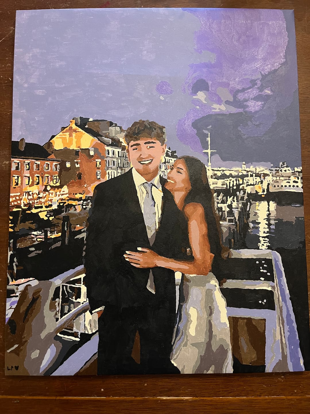 Customer photo review of Paint by Number Kit