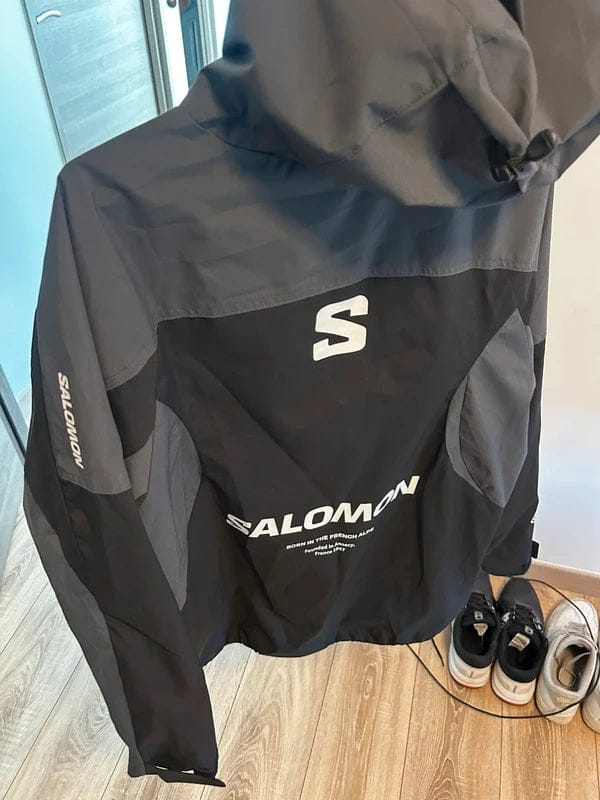Customer photo review of Veste Salomon noir