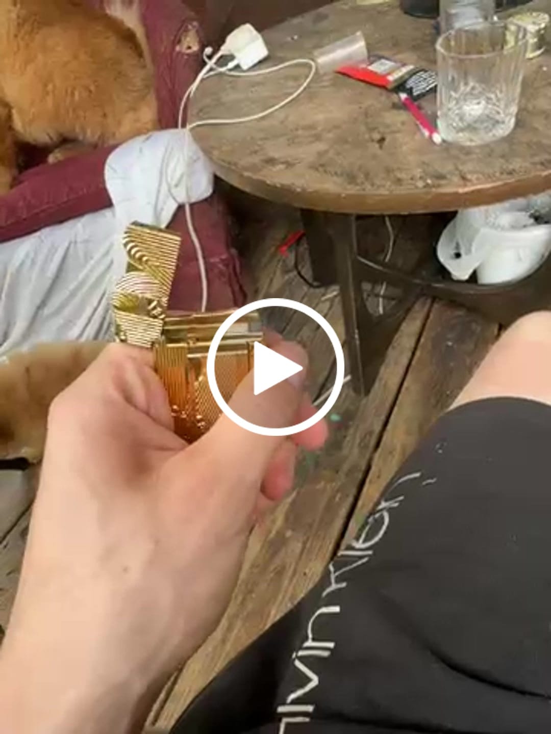Customer video review of Sanji's Lighter