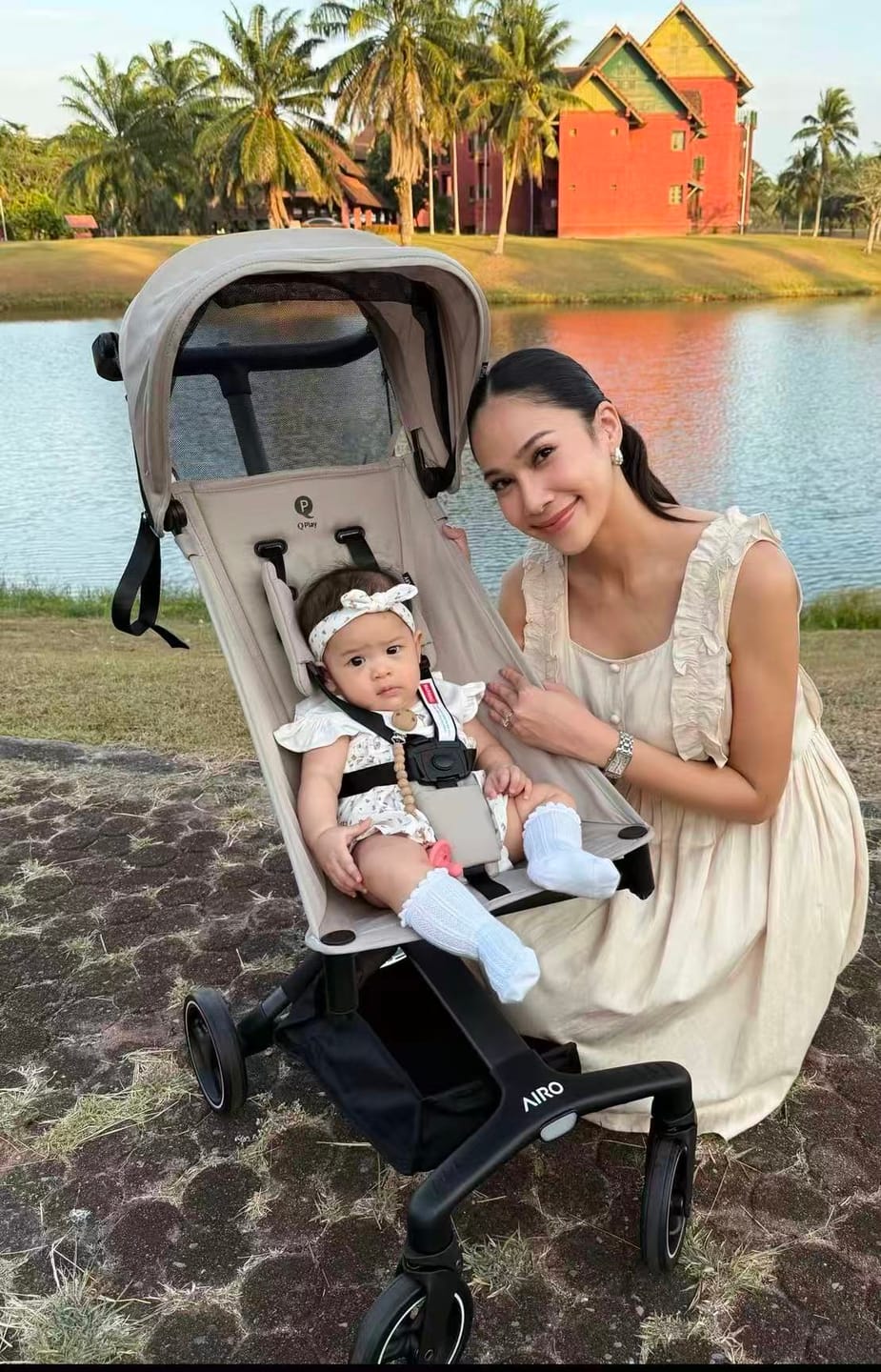 Customer photo review of Airo Foldable Baby Stroller (6–48 Months)
