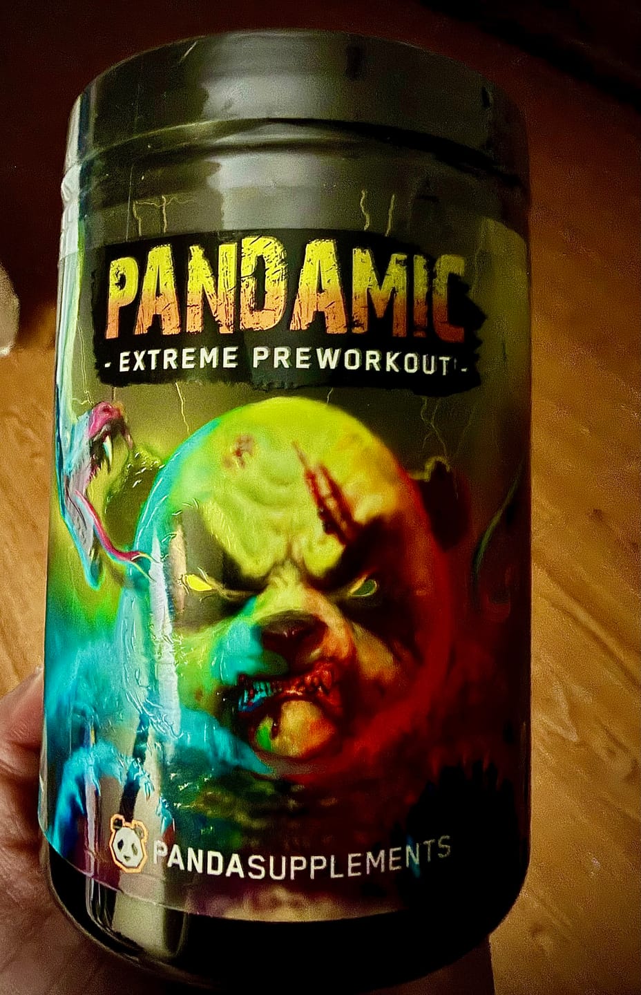 Customer photo review of PANDAMIC PRE-WORKOUT