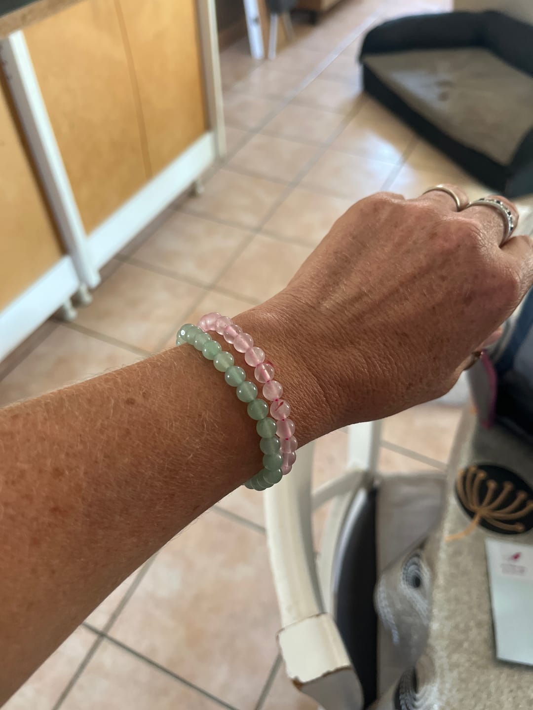 Customer photo review of Bracelet Quartz Rose "Amour"