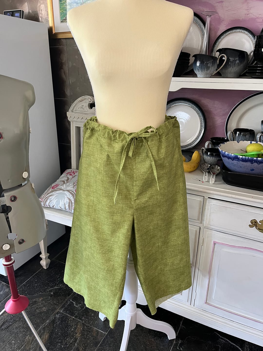 Customer photo review of Linen Textured Look Cotton Fabric