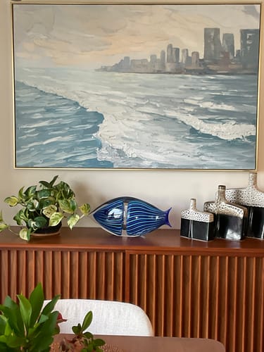 Customer review photo for Plaster Art Texture Painting #SG314