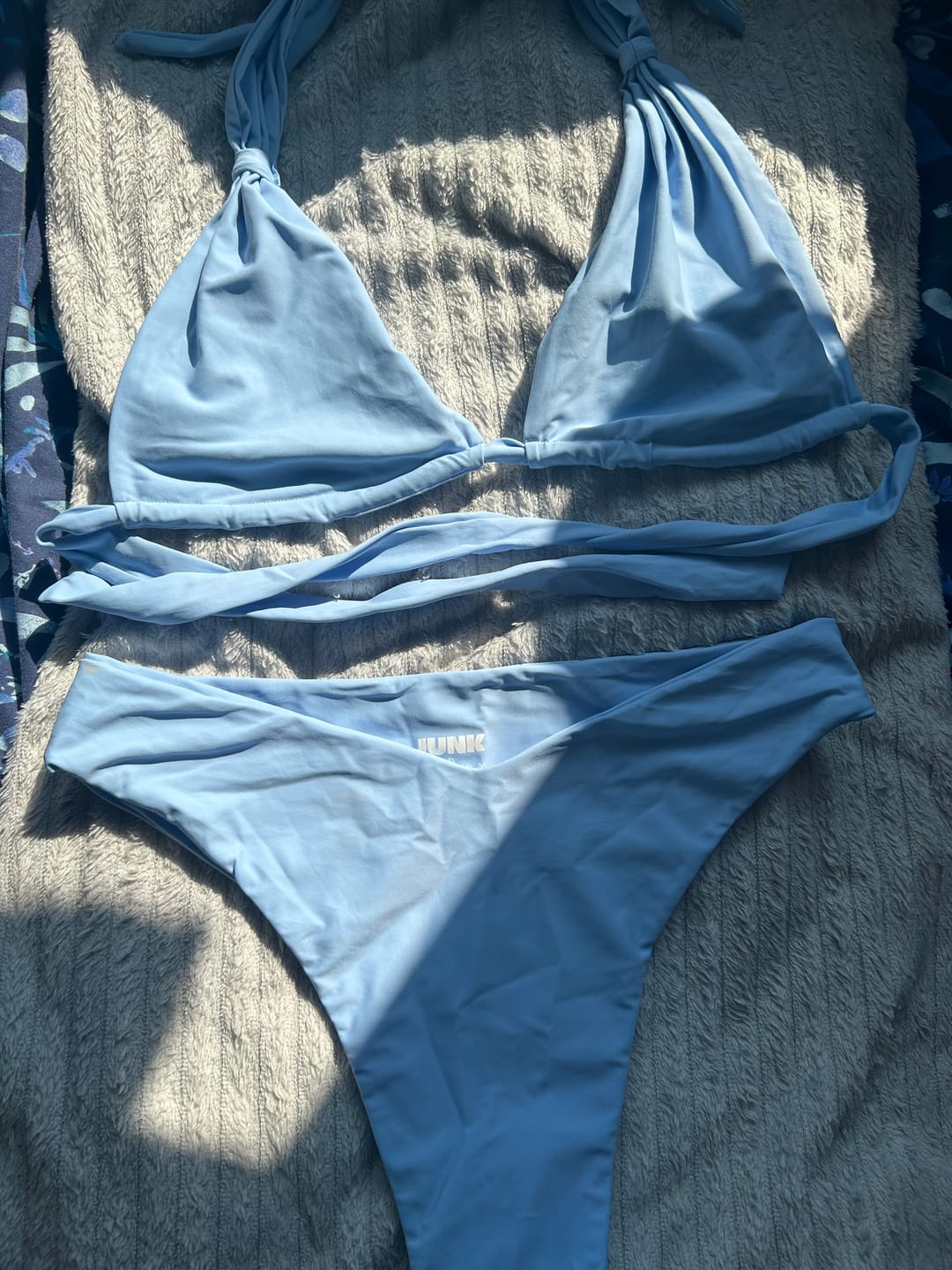 Customer photo review of Sydney Top - Soft Blue