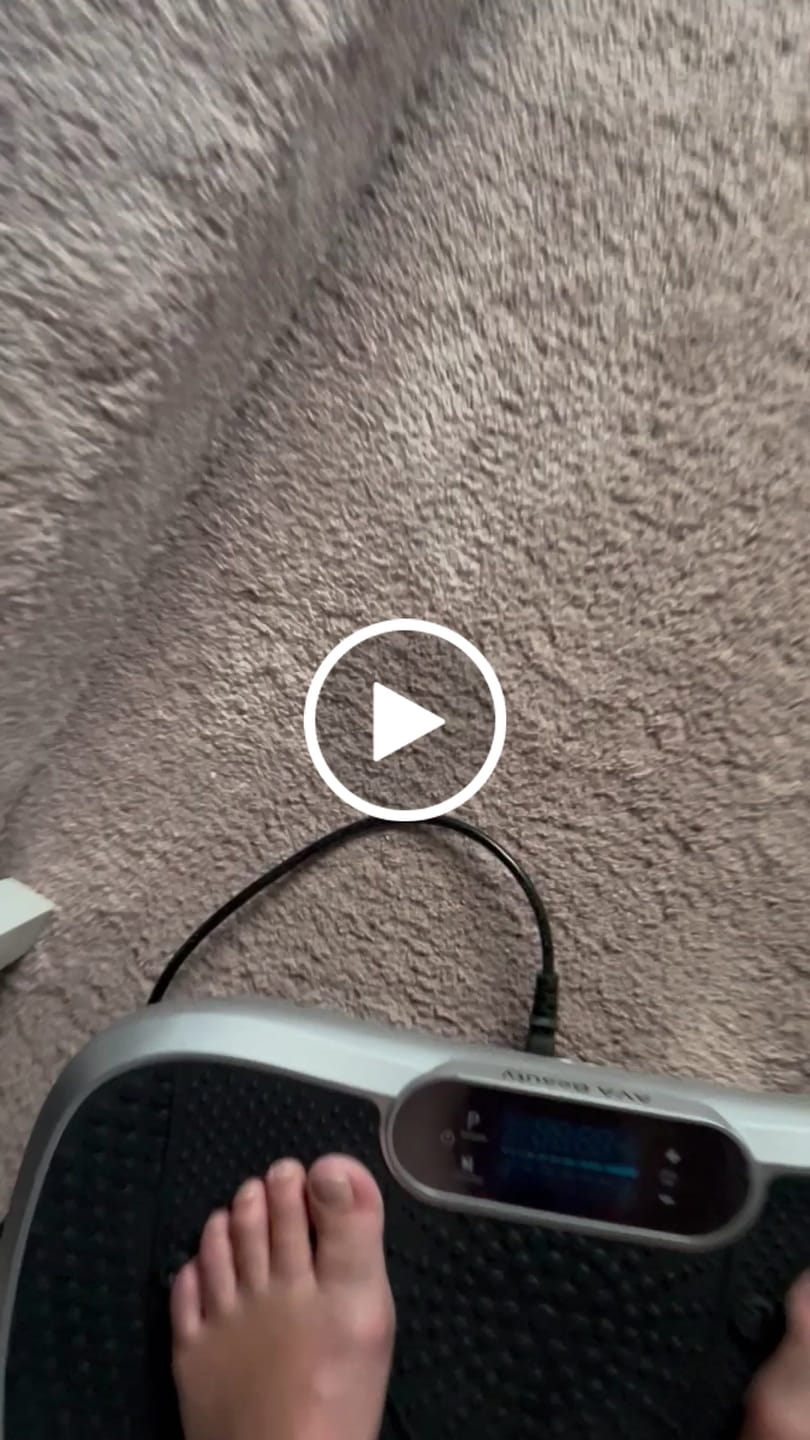 Customer video review of Vibrasjonsplate