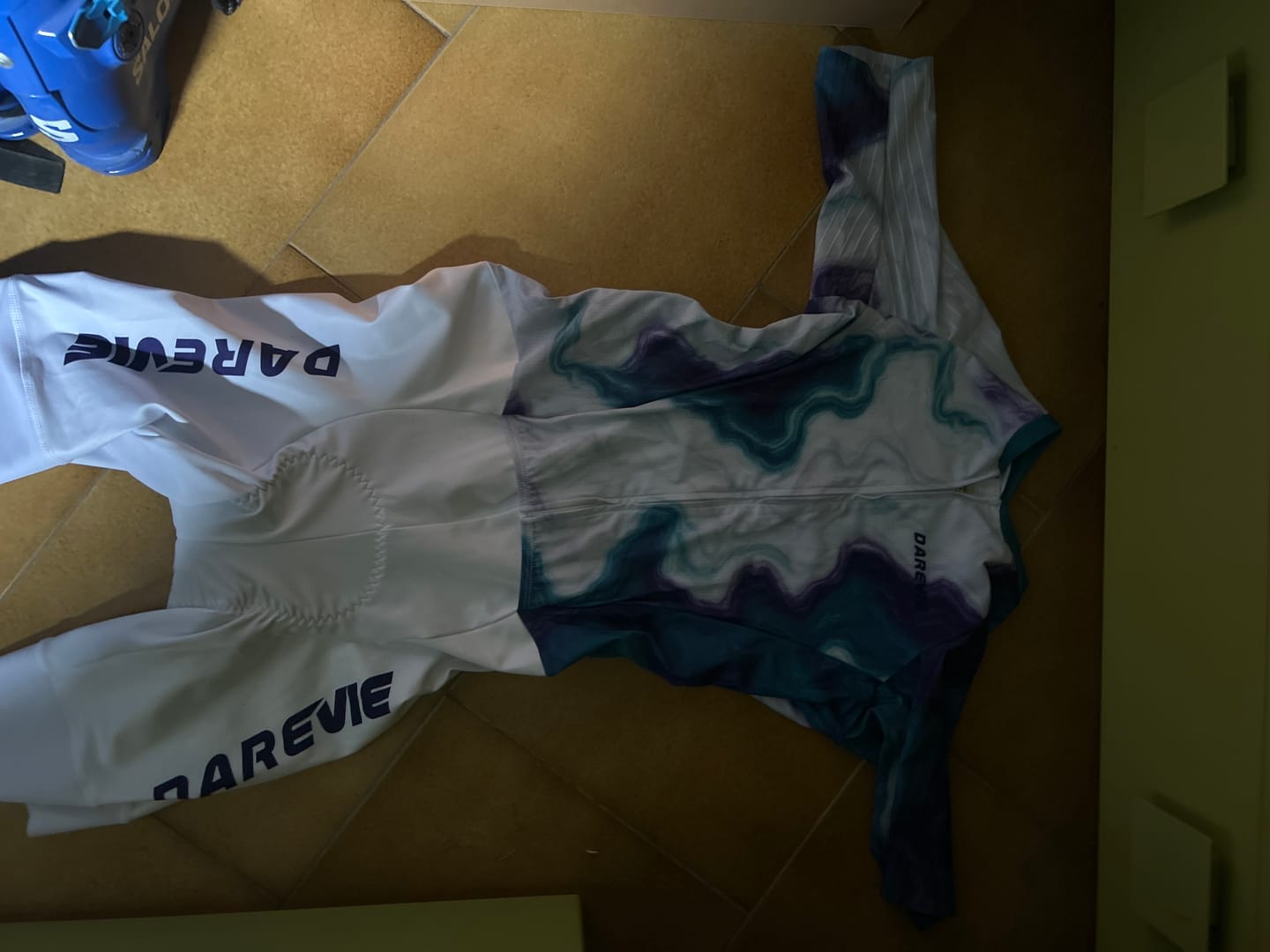 Customer photo review of E.C. LUXRIDE SKINSUIT