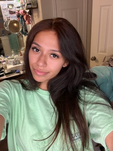 Customer photo review of BOOOM Lash Clusters