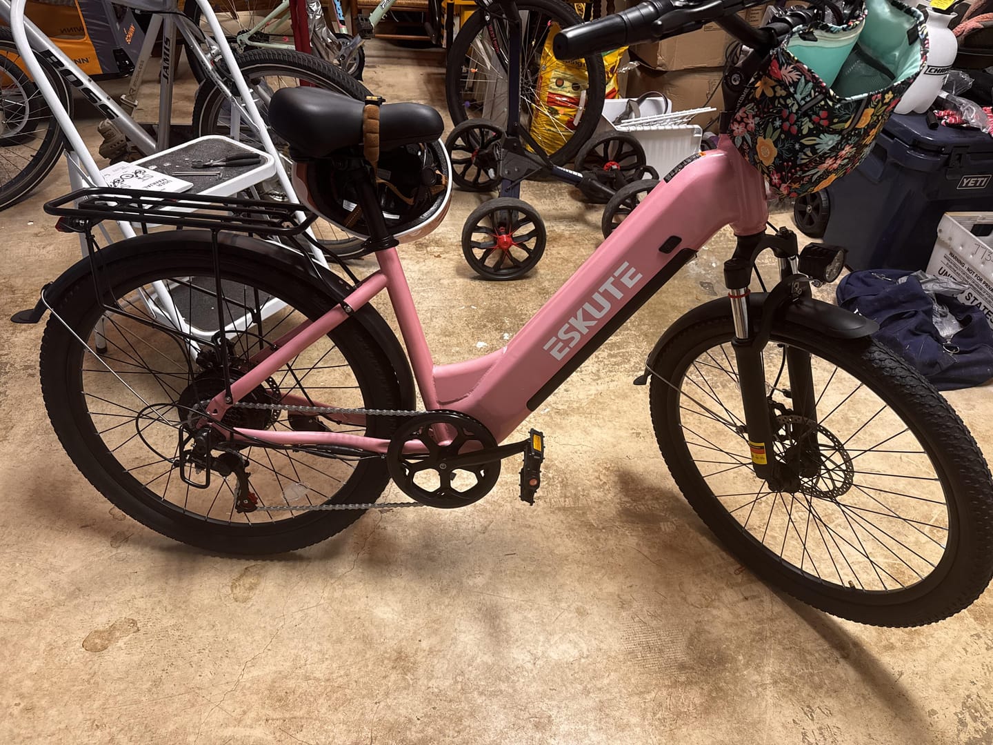 Customer photo review of Eskute® C200 ST City Commuter Electric Bike