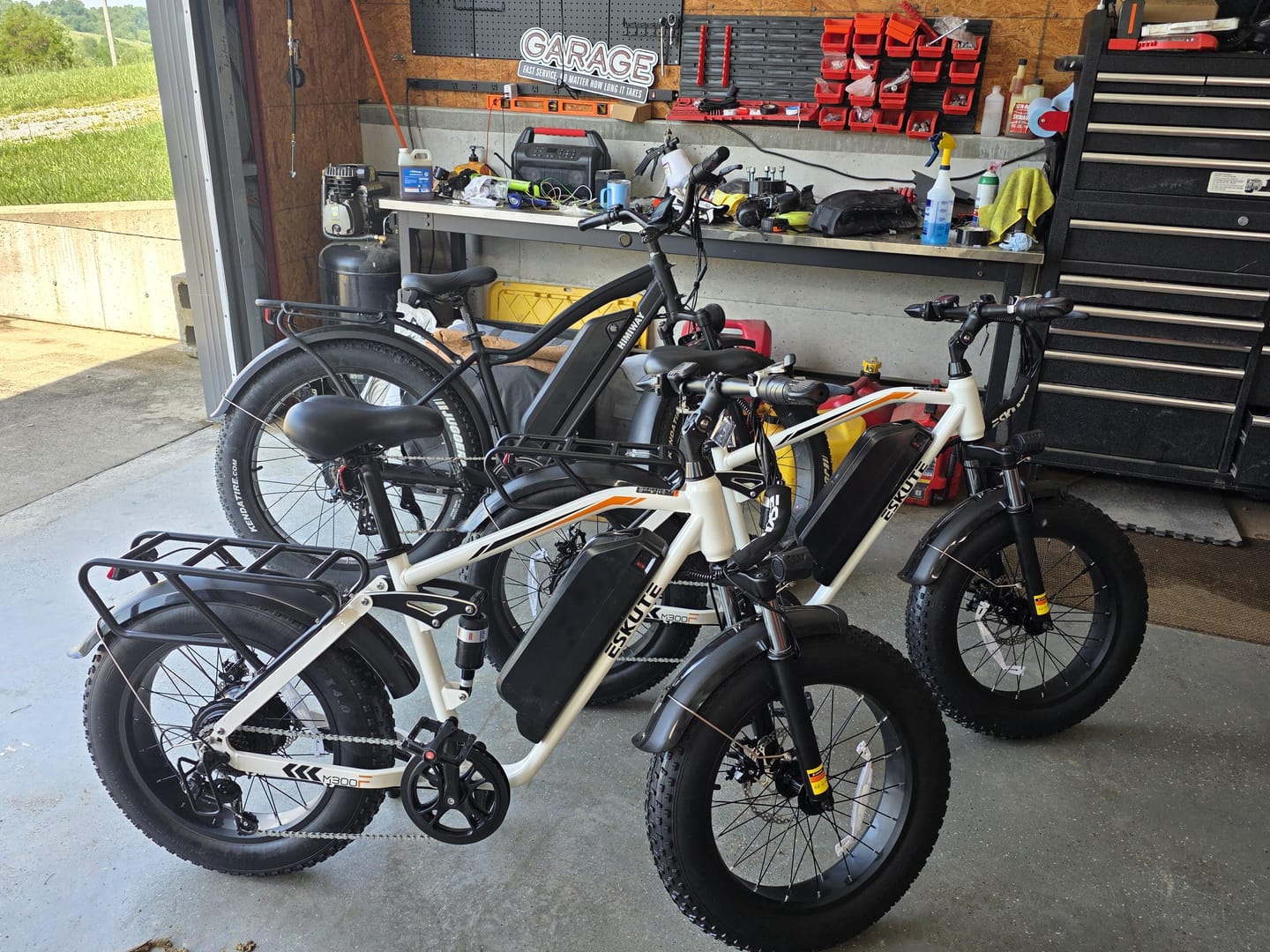 Customer photo review of Eskute® M300F All-Terrain Electric Bike