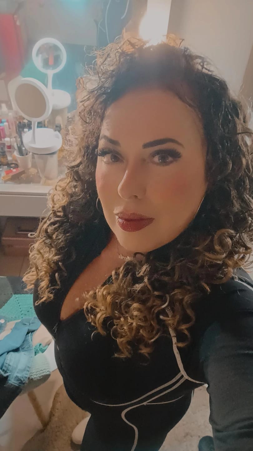 Customer photo review of Wig Bio Fibra Royal - Morena Iluminada RT2830