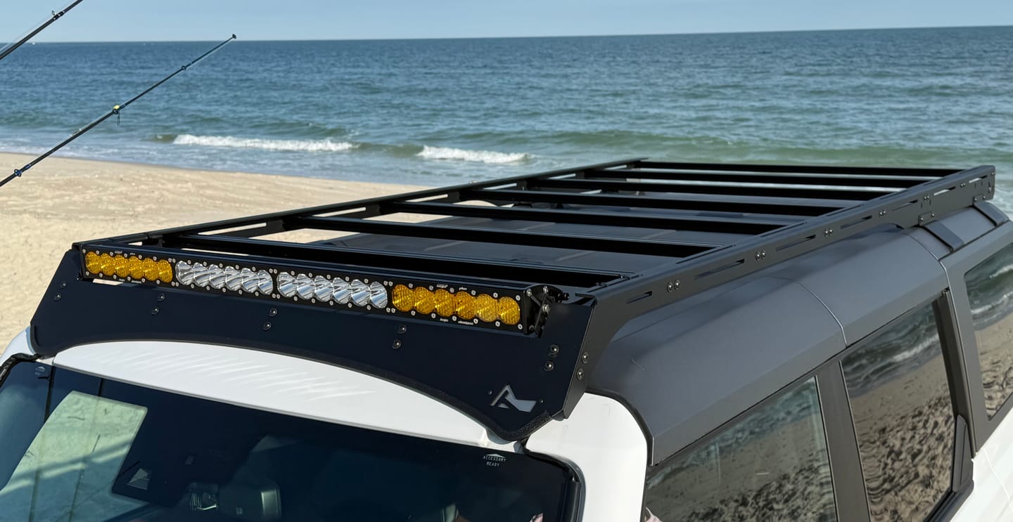 Customer photo review of Modular Roof Rack For The Ford Bronco 4-Door