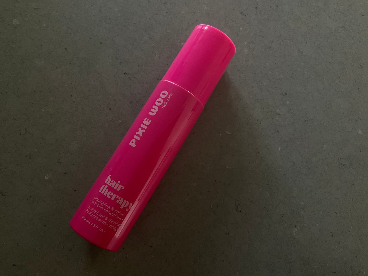 Customer photo review of Detangling & Shine leave-in conditioner - Warm Raspberry