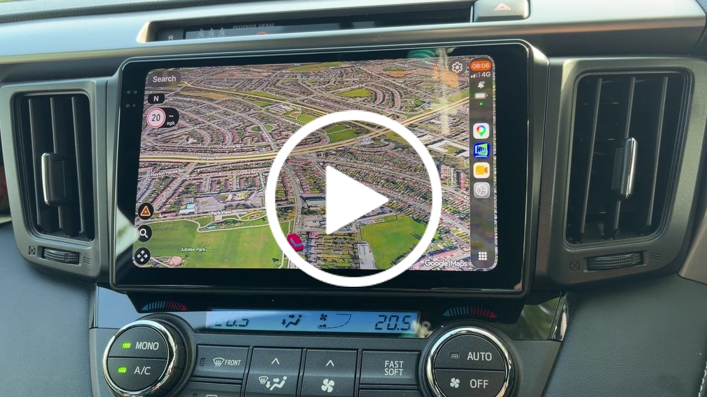 Customer video review of Toyota Vitz 2014-2019 Wireless Apple CarPlay Touchscreen